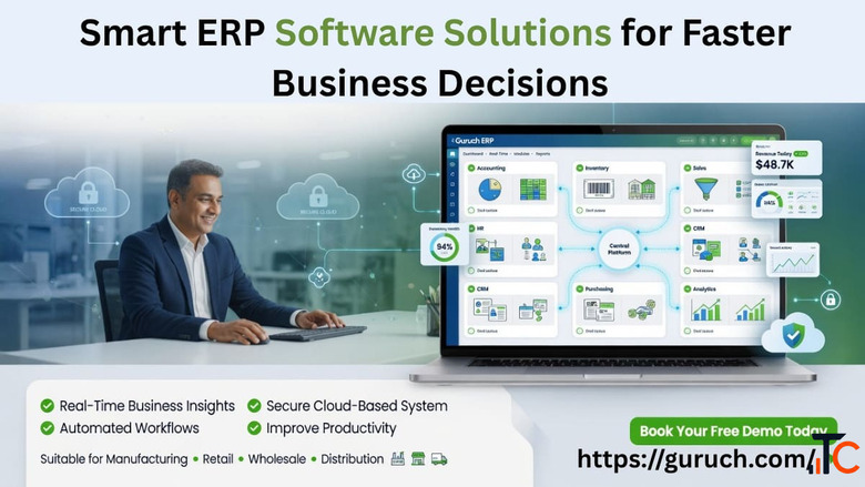 Smart ERP Software Solutions for Faster Business Decisions
