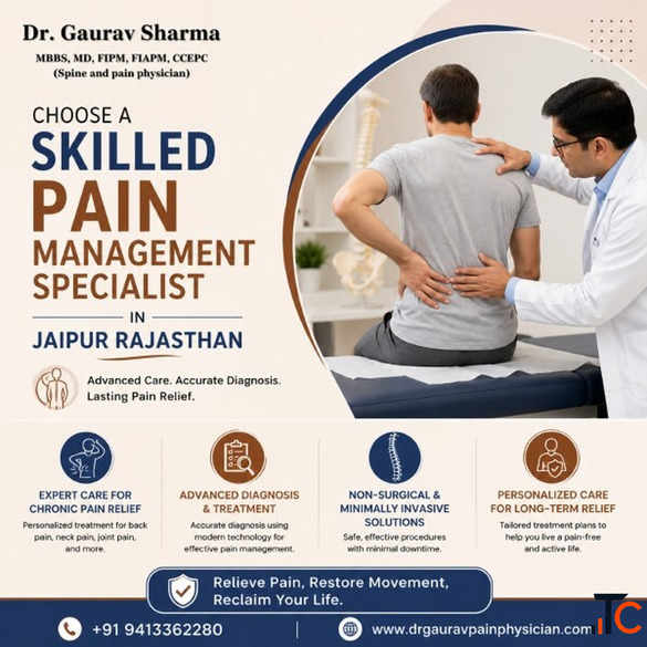 Choose a Skilled Pain Management Specialist in Jaipur Rajasthan