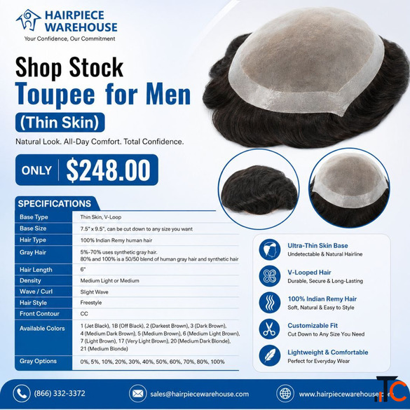 Hair Direct Alternatives with Premium Hair Systems from Hairpiece Warehouse