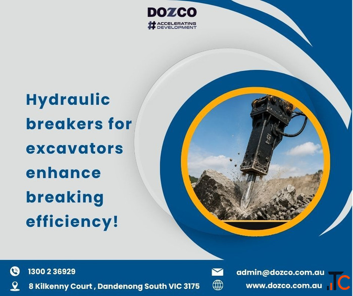 Improve Demolition Efficiency with Hydraulic Breakers for Excavators