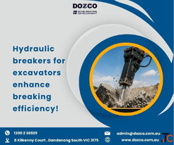 Improve Demolition Efficiency with Hydraulic Breakers for Excavators