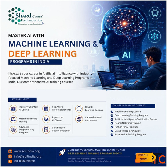 Machine Learning and Deep Learning Programs in India