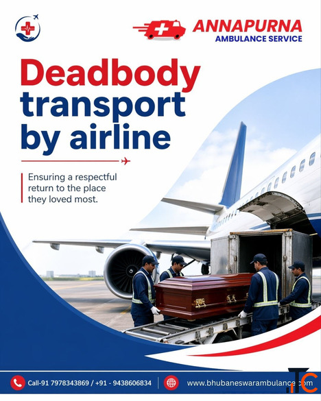 Reliable Dead Body Shifting by Airline in Bhubaneswar