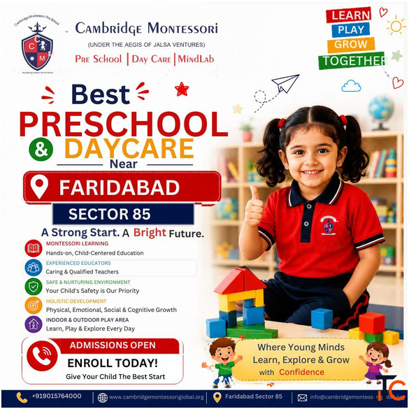 Best Preschool Daycare Near Faridabad Sector 85