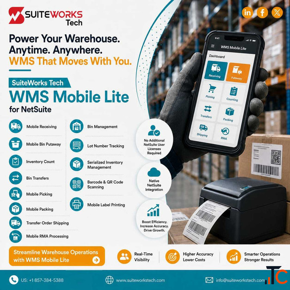 NetSuite Mobile WMS for Faster Picking Packing Shipping