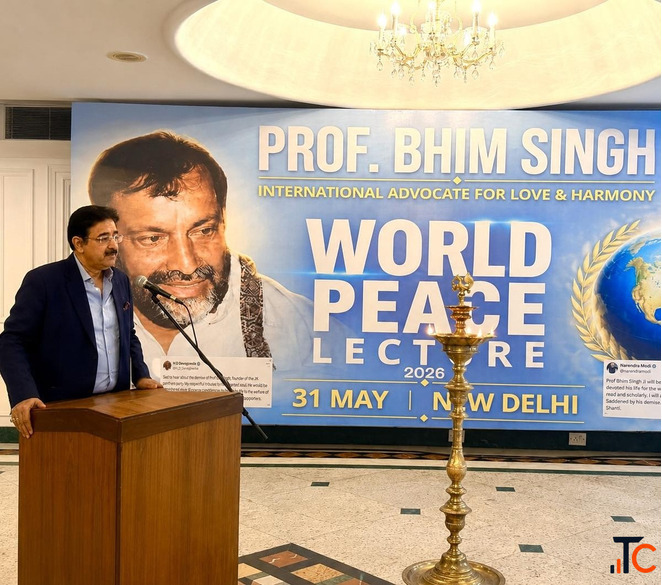 Sandeep Marwah Addresses Commemorative Event Honouring Revolutionary Leader Prof. Bhim Singh