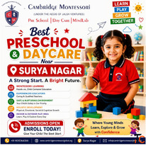 Best Preschool Daycare Near Surya Nagar