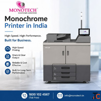 Top Monochrome Printer in India with High-Speed Output by Monotech