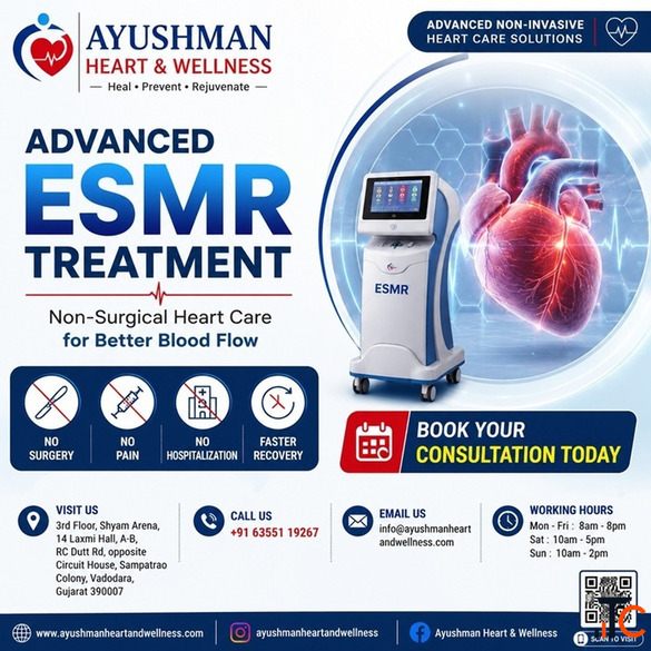 ESMR Treatment Advanced Heart Care in Vadodara