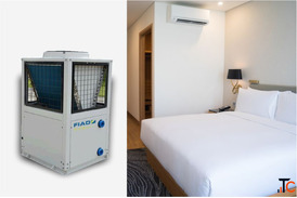 High-Capacity Commercial Heat Pumps Fiidotherm Water Heating