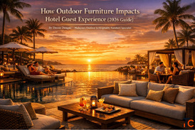 How Outdoor Furniture Impacts Hotel Guest Experience 2026 Guide