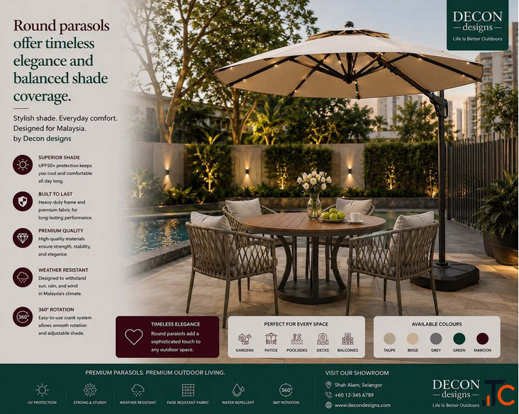 Decon Designs Malaysia's Leading Outdoor Hospitality Furniture Specialist for Over Two Decades