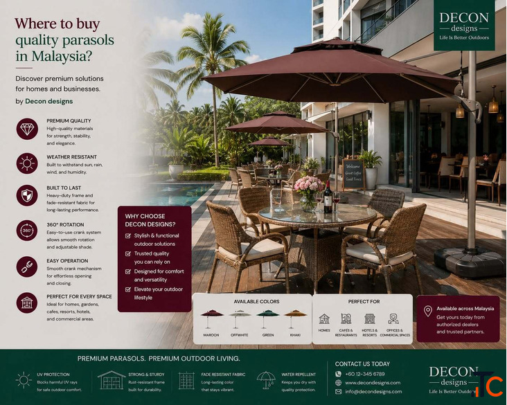 Decon Designs Malaysia's Leading Outdoor Hospitality Furniture Specialist for Over Two Decades