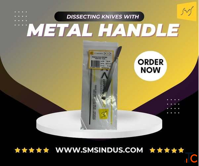 NAZMED SMS Dissecting Knives with Metal Handle are engineered for surgeons