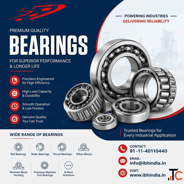 Trusted Industrial Bearings Distributor in India