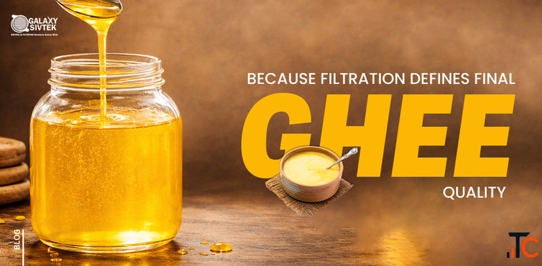 Looking for a Self-Cleaning Filter for Ghee Manufacturing