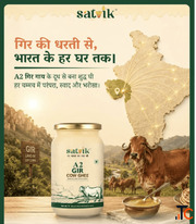Buy Pure A2 Gir Cow Ghee Online Satvik Ghee