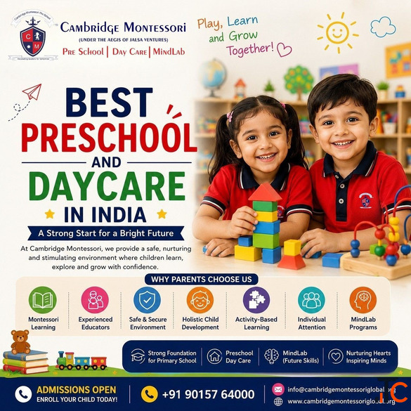 Best Preschool and Daycare in India - Building a Strong Foundation for Lifelong Learning