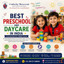 Best Preschool and Daycare in India - Building a Strong Foundation for Lifelong Learning