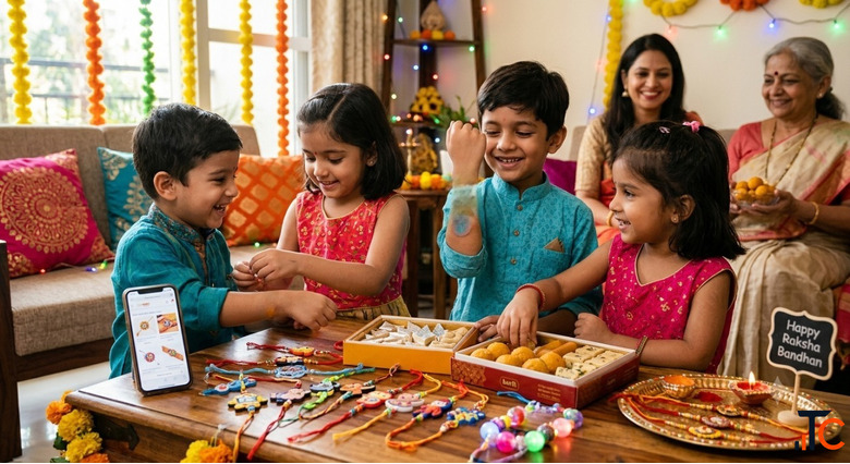 Kids Rakhi Online for Fun-Filled Raksha Bandhan Celebrations