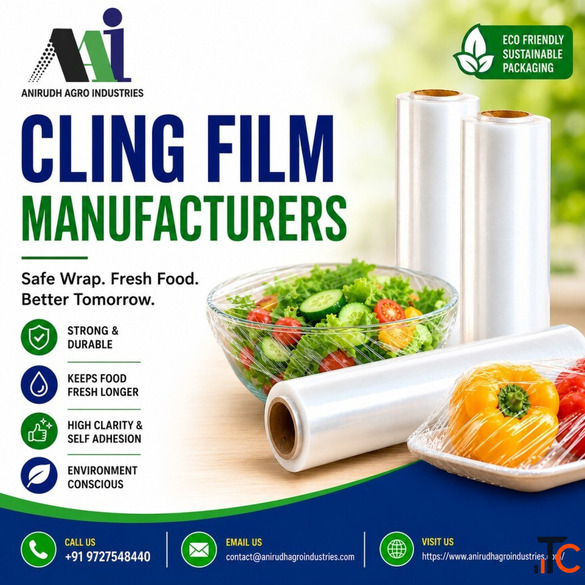 Biodegradable Cling Film Manufacturers Suppliers in India