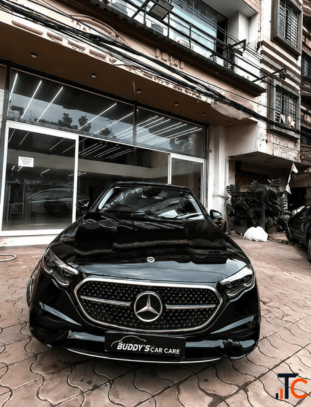 Premium PPF Coating on Mercedes-Benz See the Difference