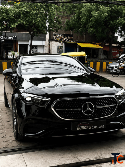 Premium PPF Coating on Mercedes-Benz See the Difference