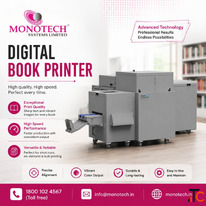 Get Efficient Digital Book Printer by Monotech