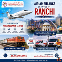 Get Hassle-Free Patient Transfer Service by Panchmukhi Air Ambulance Service in Ranchi