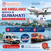 Book Panchmukhi Air Ambulance Service in Guwahati with Excellent Patient Transfer