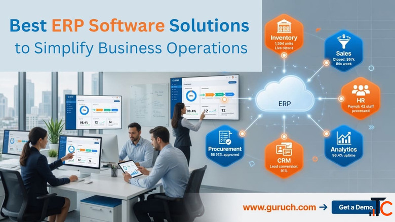 Best ERP Software Solutions to Simplify Business Operations