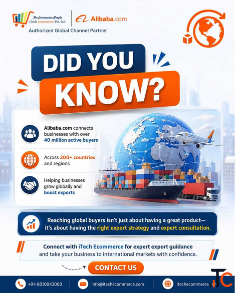 Grow Your Export Business with Alibaba.com iTech Ecommerce
