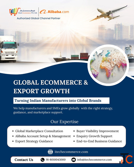 Grow Your Export Business with Alibaba.com iTech Ecommerce