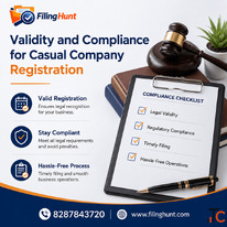 Validity and Compliance for Casual Company Registration