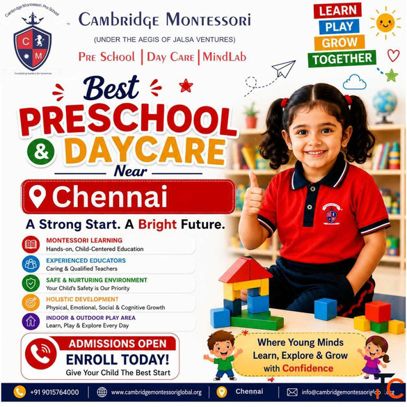 Best Preschool Day Care Near Pragathi Nagar