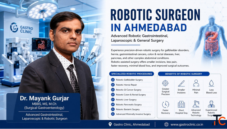 Robotic surgeon in Ahmedabad