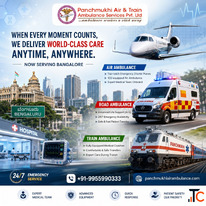 Use Panchmukhi Air Ambulance Service in Bangalore It's the Best Option for Patient Transfer