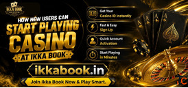 How New Users Can Start Playing Casino at Ikka Book