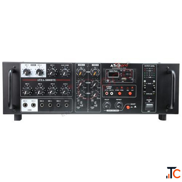 Powerful Performance with PA Amplifier 500 Watt with Digital Player Model ATZA 5000 BTE