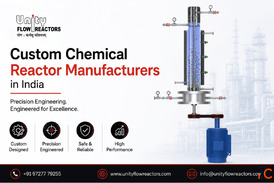 Custom Chemical Reactor Manufacturers in India Unity Flow Reactor