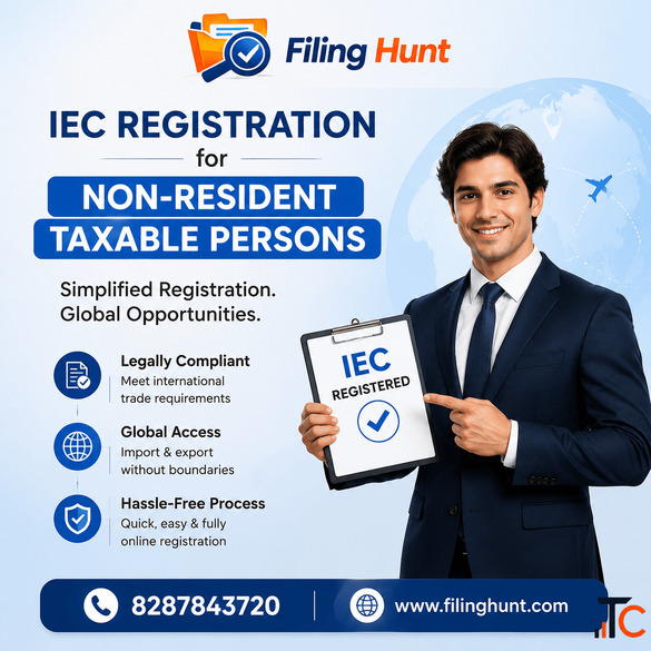 IEC Registration for Non-Resident Taxable Persons