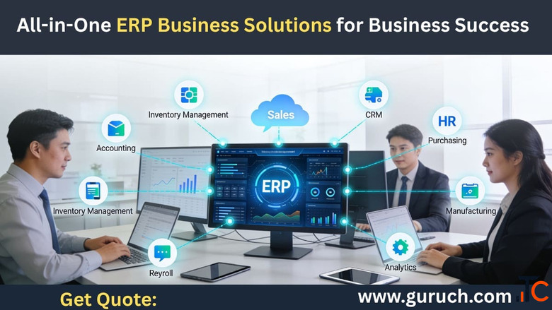 All-in-One ERP Business Solutions for Business Success