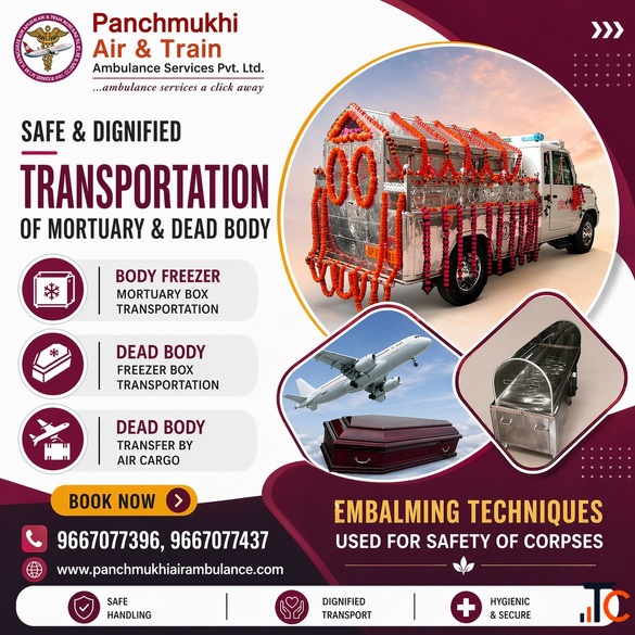 Panchmukhi Dead Body Transportation in Bangalore- Professional Support Team