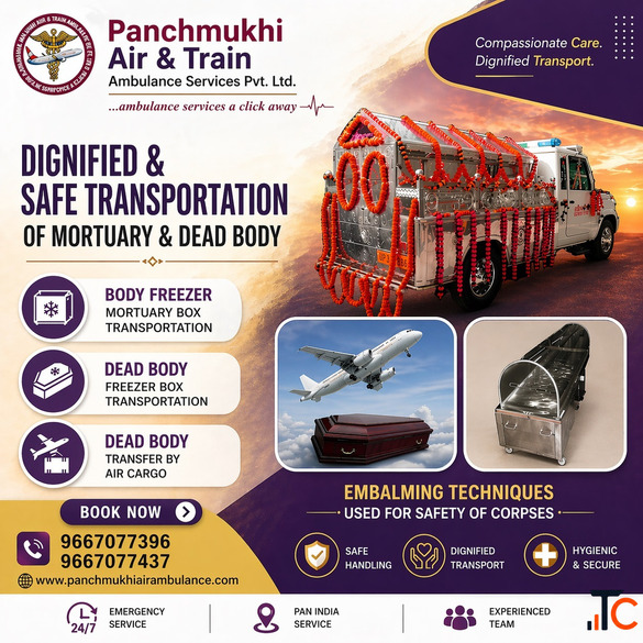 Panchmukhi Mortuary Box Transfer in Hyderabad - Compassionate Funeral Support