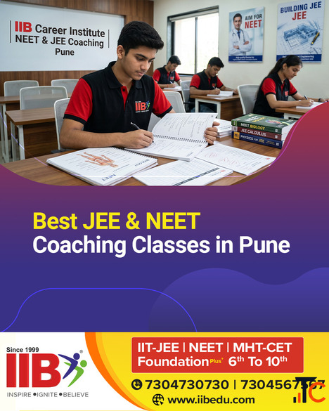 Best NEET Coaching Classes in Pune IIB Career Institute Pune Branch