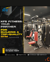 Full Gym Setup Turnkey Gym Setup Solutions by KFS Fitness Best Gym Equipment Brand India
