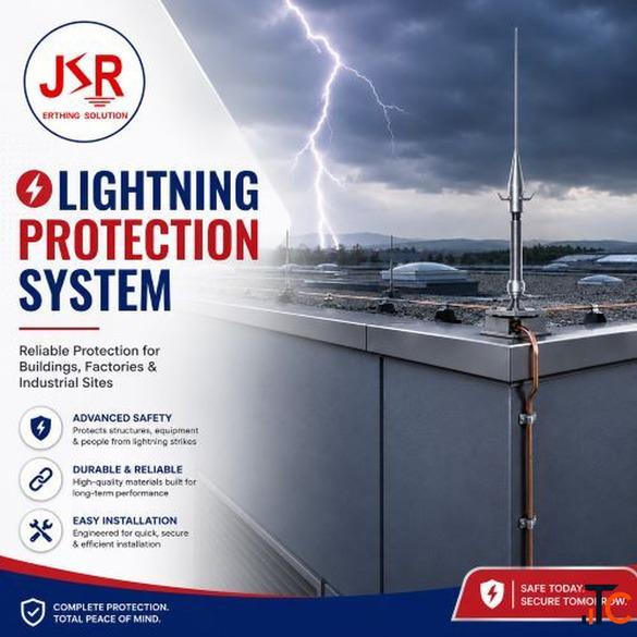 Lightning Protection System in Ahmedabad JSR Earthing