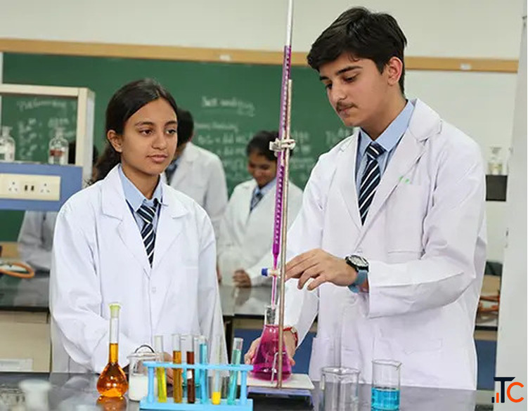 Chemistry Lab at Presidency School Bangalore South