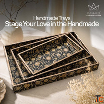 Handmade Trays for Elegant Serving Home Decor Kairaus