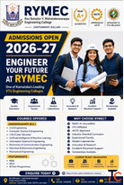 RYMEC Ballari Admission 2026-27 VTU Engineering College